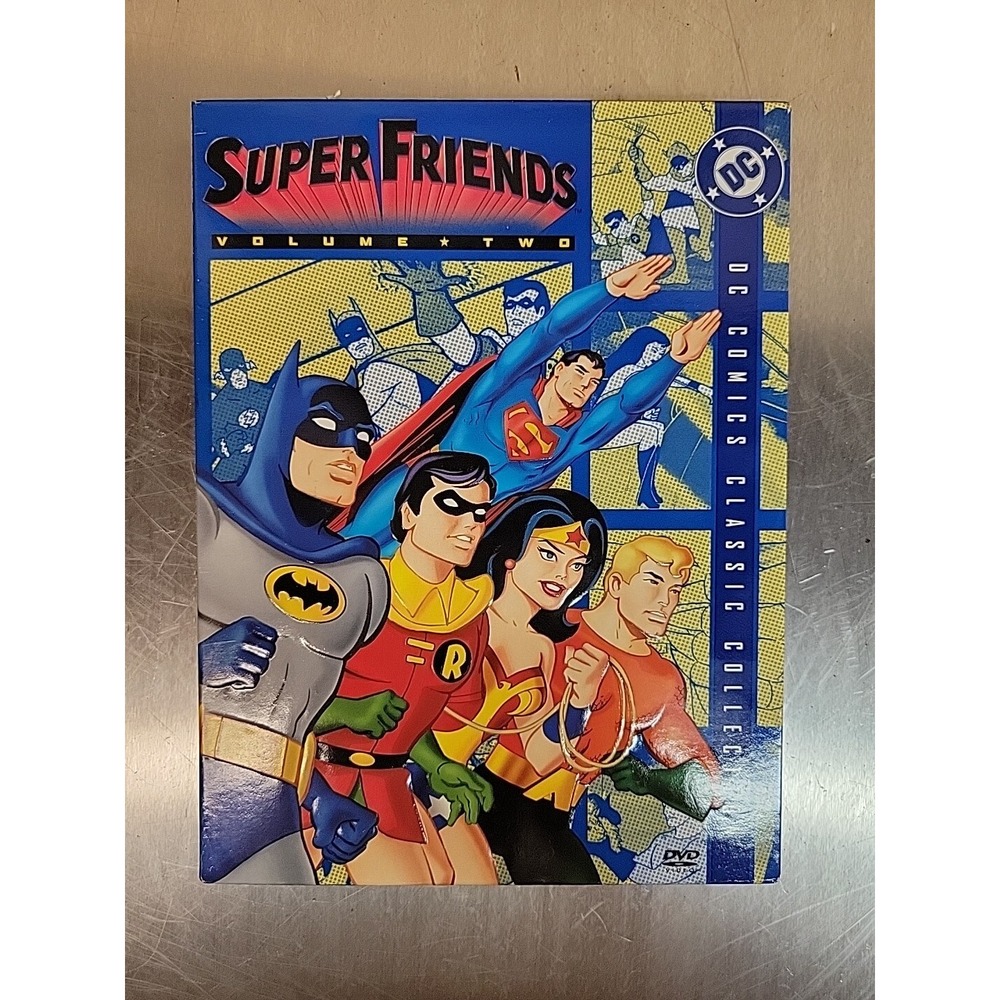 Super Friends Volume Two DVD DC Comics Classic Collection 2-Disc Set Animated